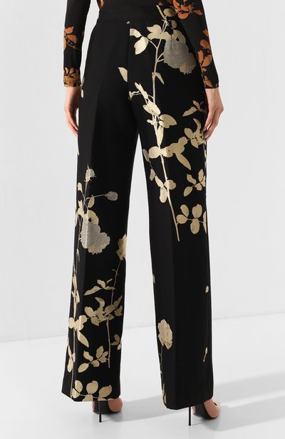 Брюки из смеси шерсти и вискозы DRIES VAN NOTEN, арт. 192-10907-8361, фото 4