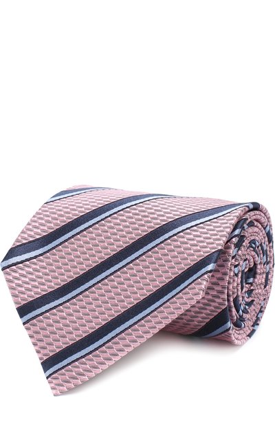 Мужской шелковый галстук с узором ZEGNA, арт. Z4E12/1XW