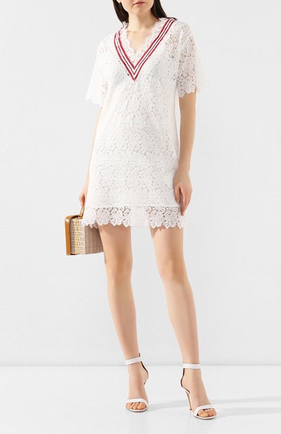 Кружевное платье ERMANNO ERMANNO SCERVINO, арт. 44 T AB26 MAC, фото 2