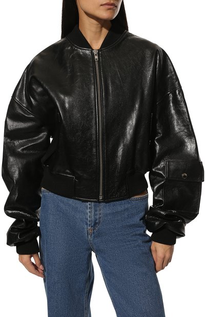 Кожаный бомбер MOLLY MOSS, арт. 00 23, фото 3