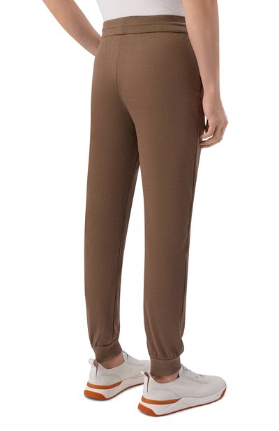 Джоггеры из хлопка и шелка KITON, арт. UMK0869, фото 4