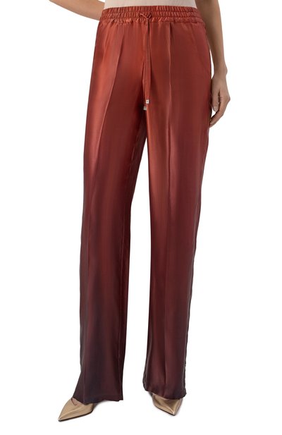 Атласные брюки KITON, арт. D48122K0909E02, фото 3