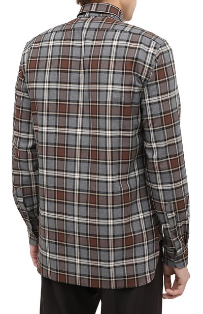 Хлопковая рубашка DRIES VAN NOTEN, арт. 202-20702-1166, фото 4