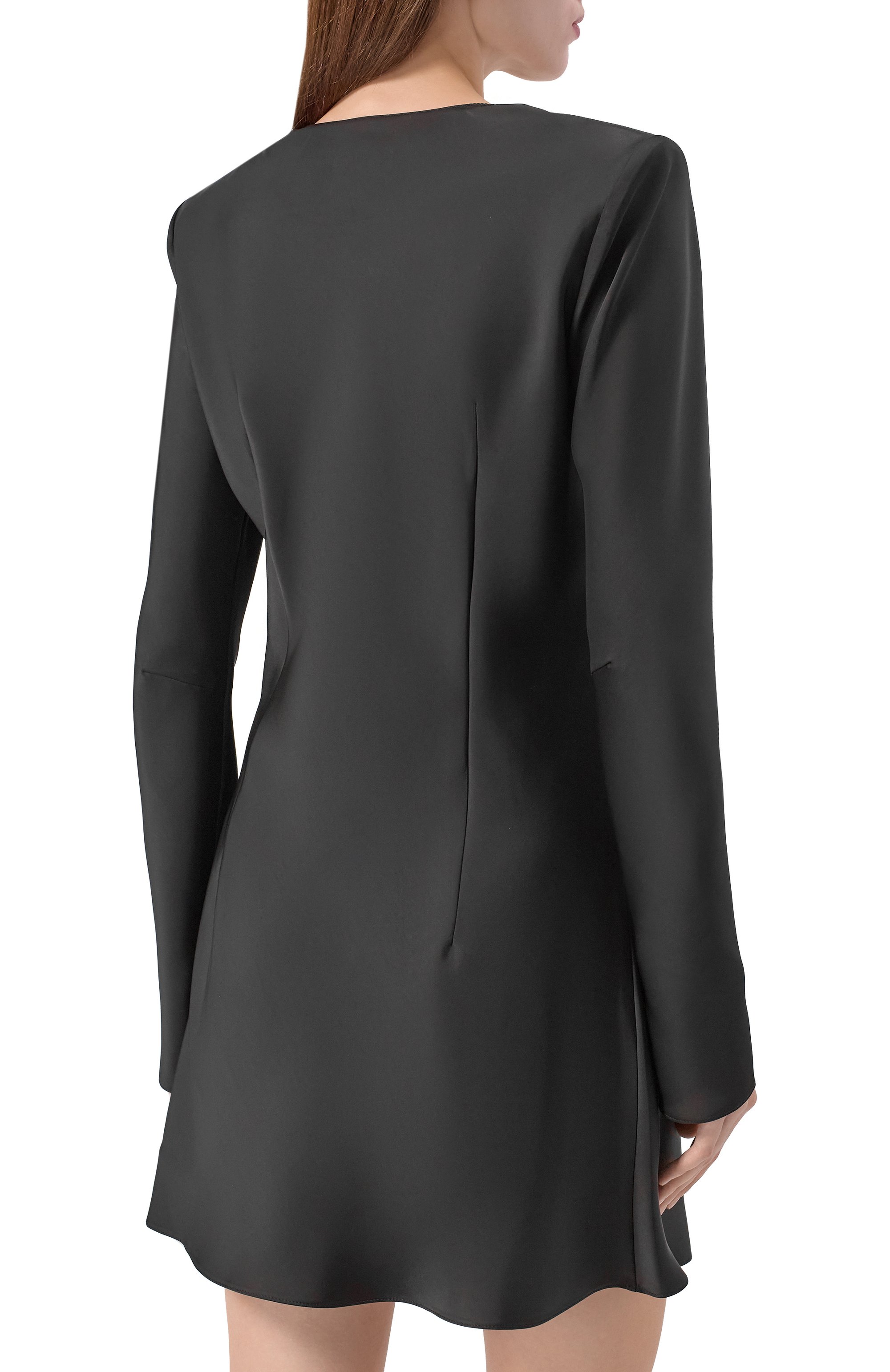 Платье FLASHIN черного цвета по цене 28500 руб., арт. FF25DRWNM, фото 3 Платье FLASHIN, арт. FF25DRWNM, фото 3