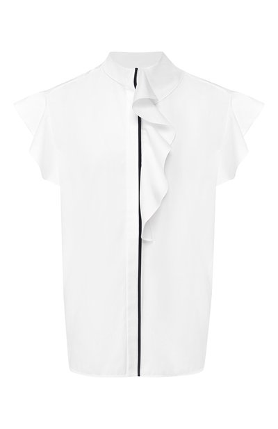 Женский хлопковый топ VICTORIA, VICTORIA BECKHAM, арт. SHVV 128B PSS19 C0TT0N SHIRTING