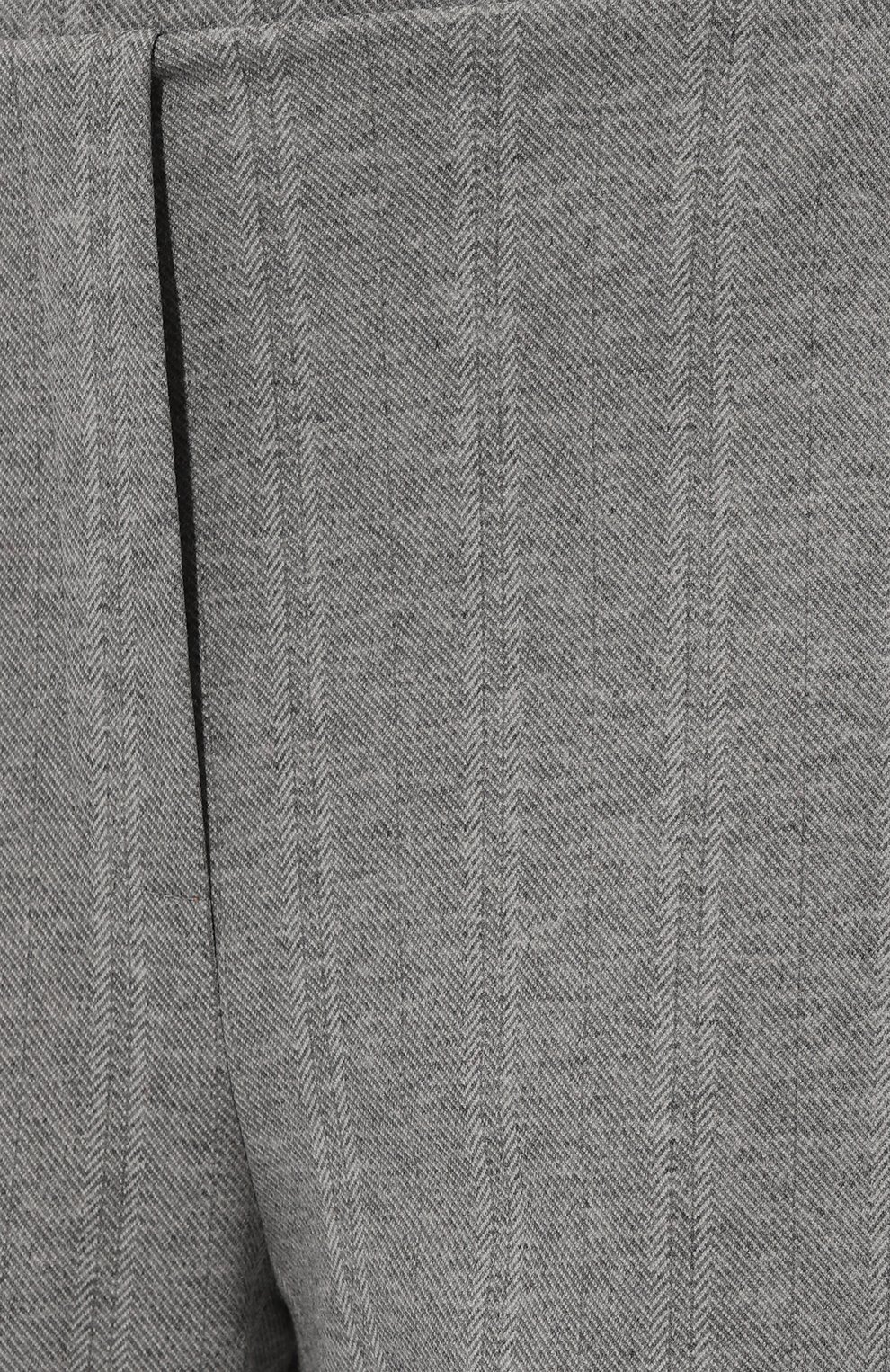 Брюки из вискозы PE серого цвета по цене 13040 руб., арт. РЕFW24/25-7.1.63.4, фото 5 Брюки из вискозы PE, арт. РЕFW24/25-7.1.63.4, фото 5