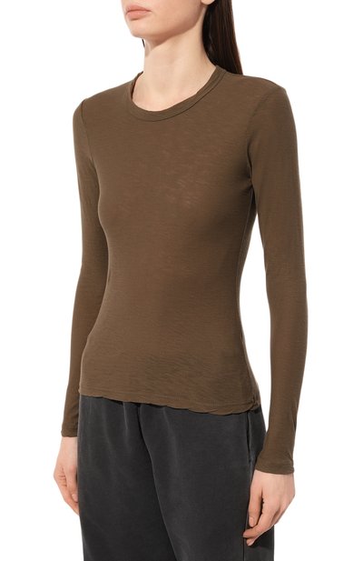 Хлопковый лонгслив JAMES PERSE, арт. WUA3361/OWHS, фото 3