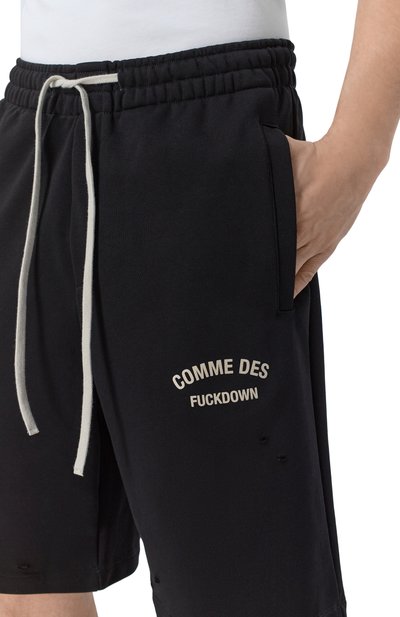 Хлопковые шорты COMME DES FUCKDOWN, арт. CFABM01925, фото 5