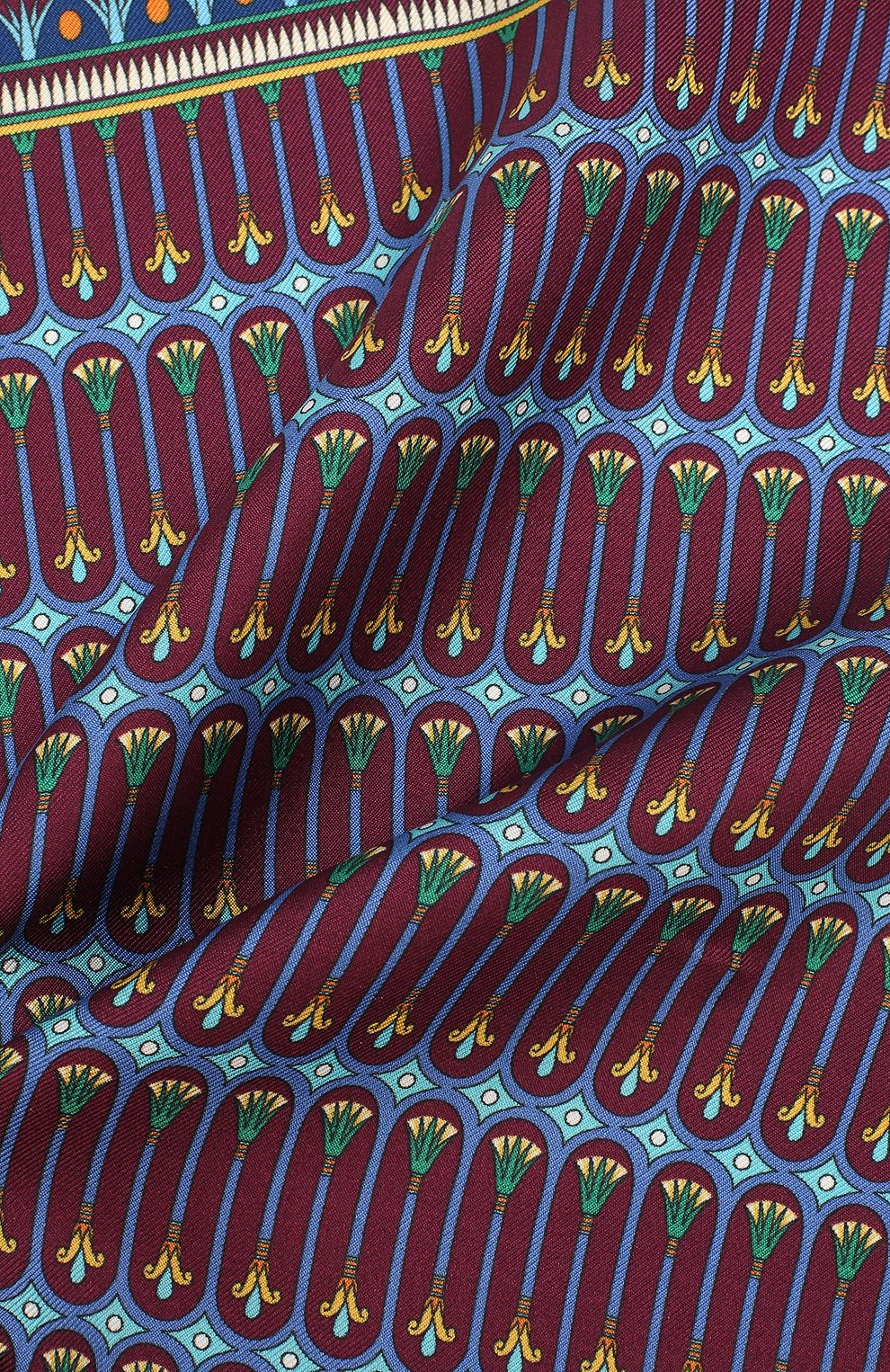 Шелковый платок ETON бордового цвета по цене 5855 руб., арт. A000 31944, фото 2 Шелковый платок ETON, арт. A000 31944, фото 2