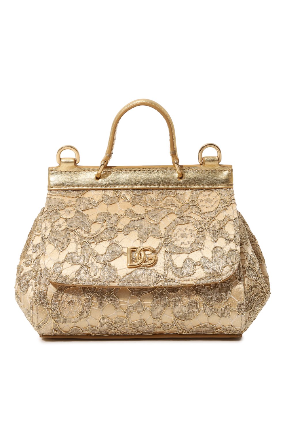 Сумка Sicily DOLCE & GABBANA детская золотого цвета — купить в интернет ...