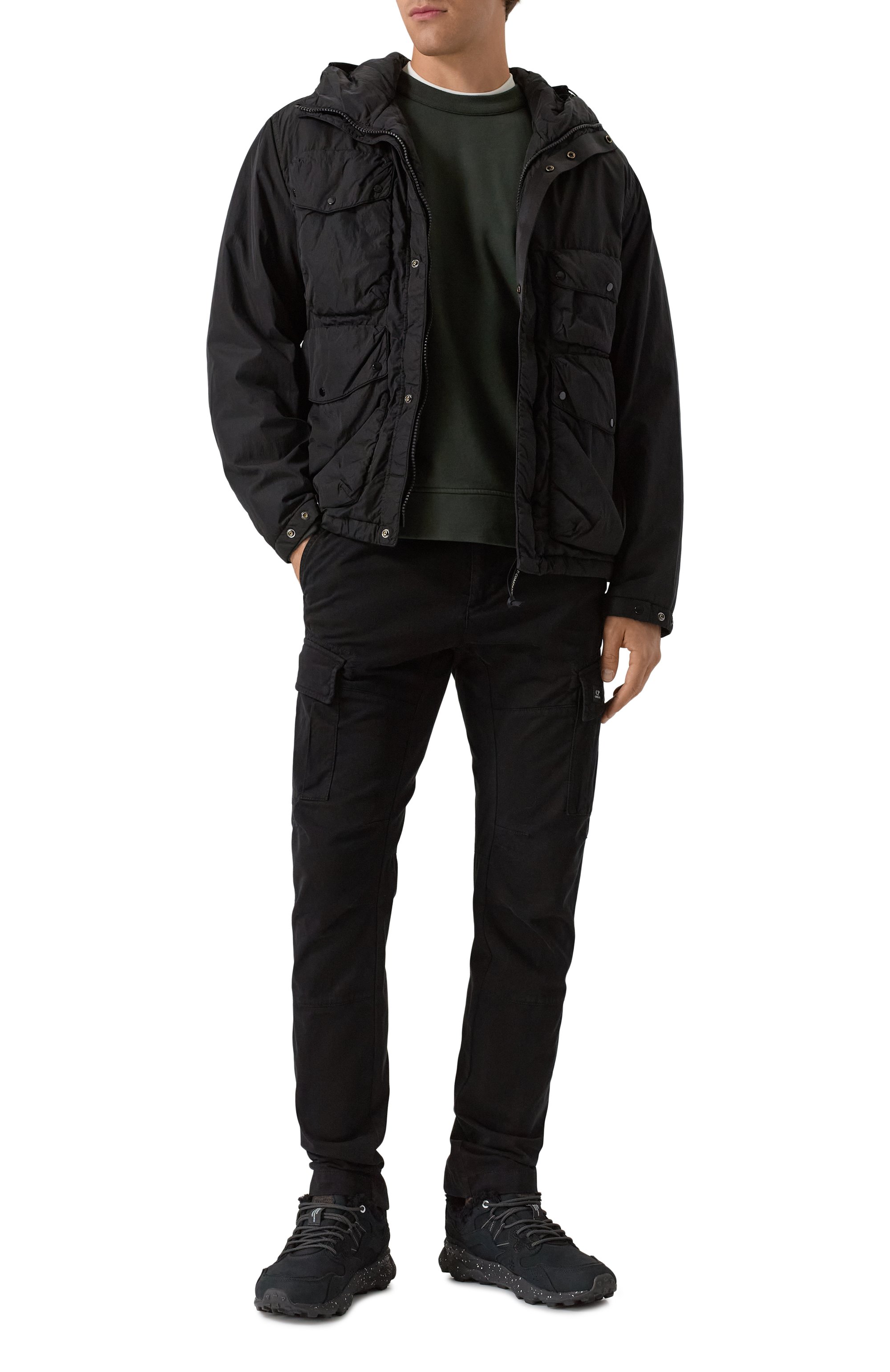 Хлопковые брюки-карго C.P. COMPANY, арт. RFCMPA732A005529G, фото 2