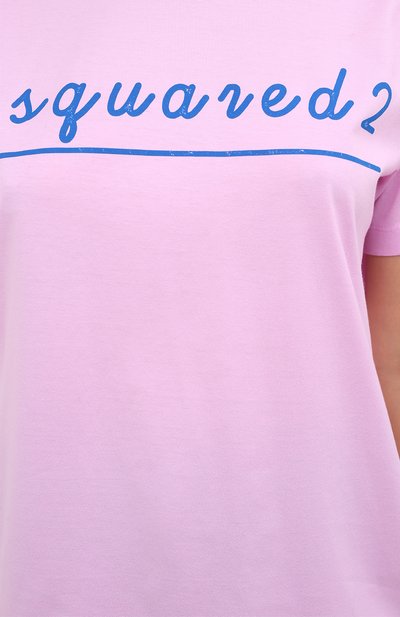Хлопковая футболка DSQUARED2, арт. S75GD0120/S22427, фото 5