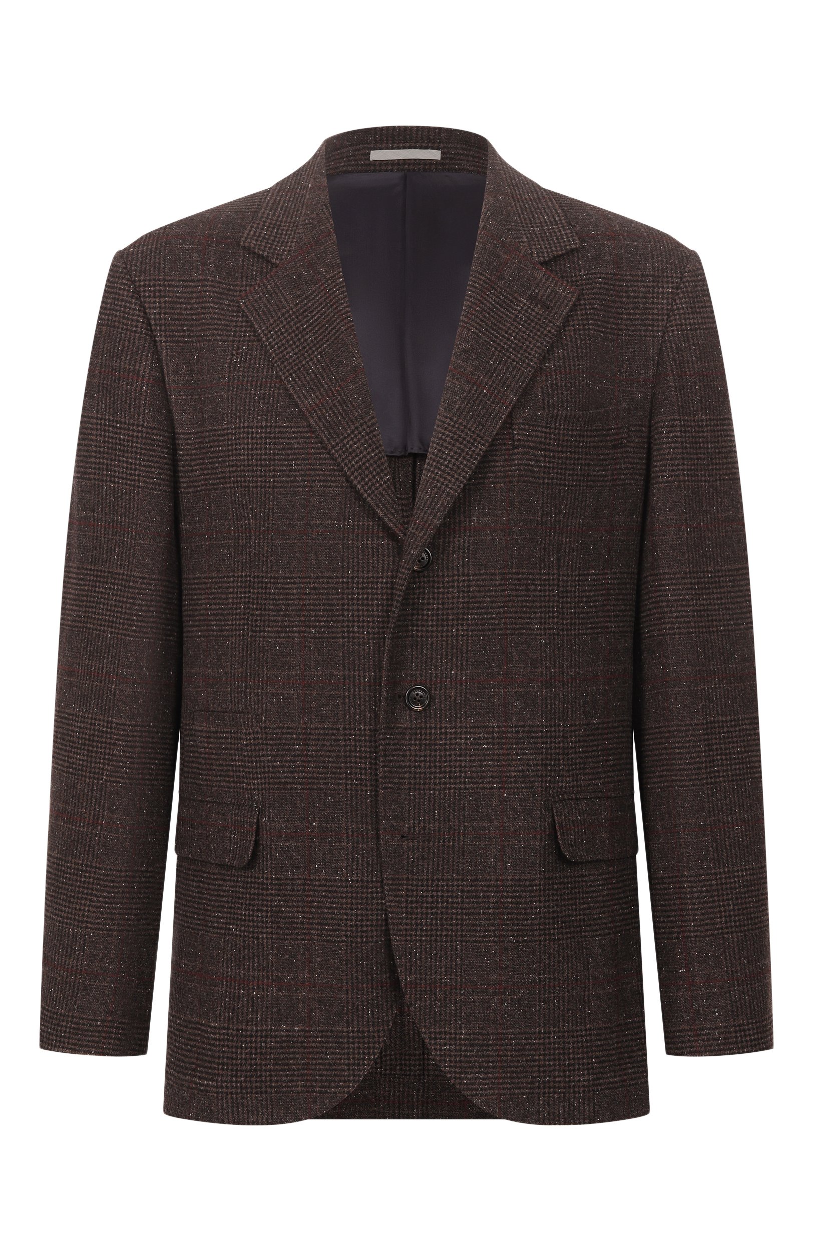 Пиджак из шелка и шерсти BRUNELLO CUCINELLI, арт. MV4647BTD, фото 1