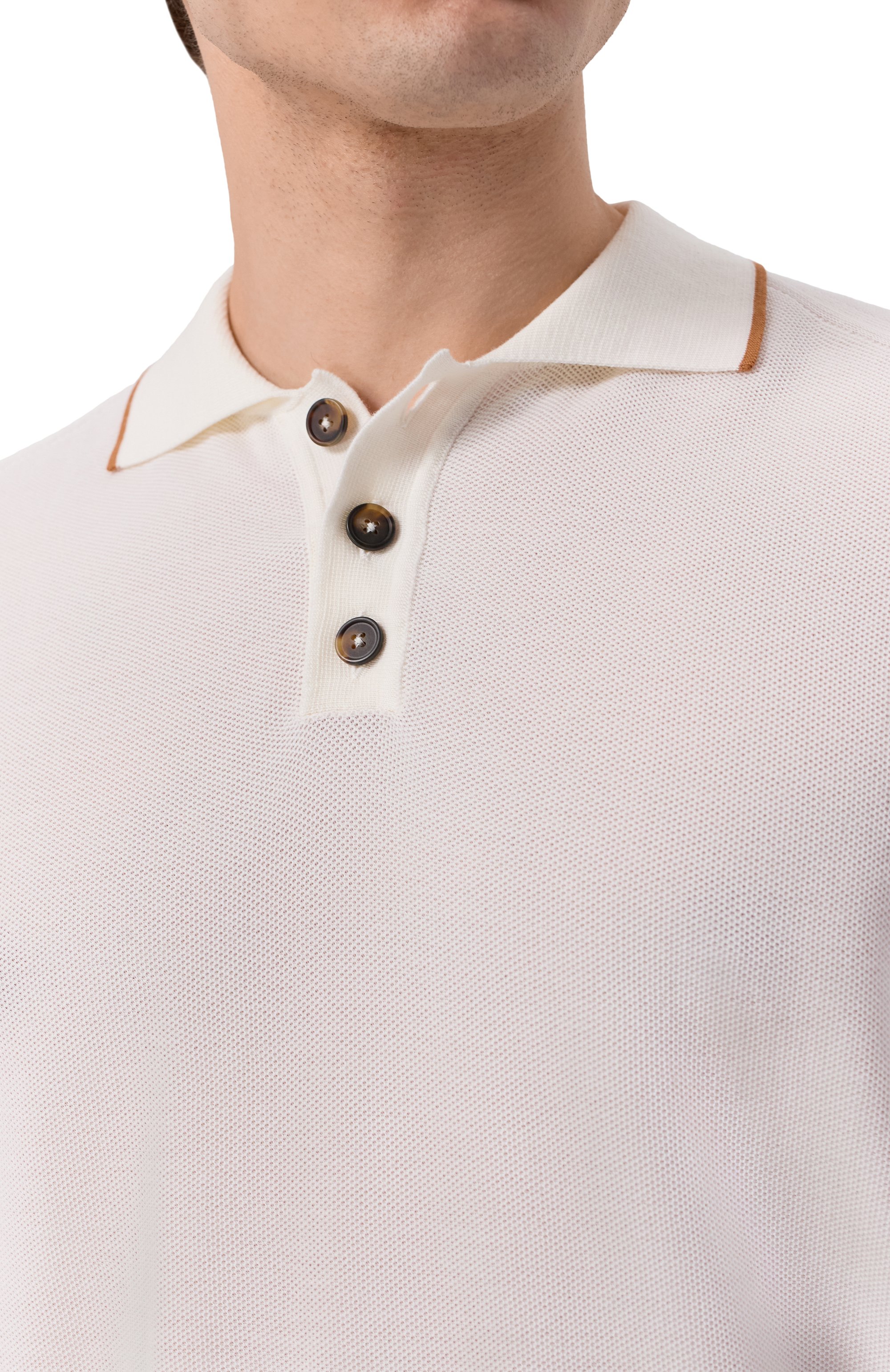 Хлопковое поло KITON, арт. UMM0761, фото 5