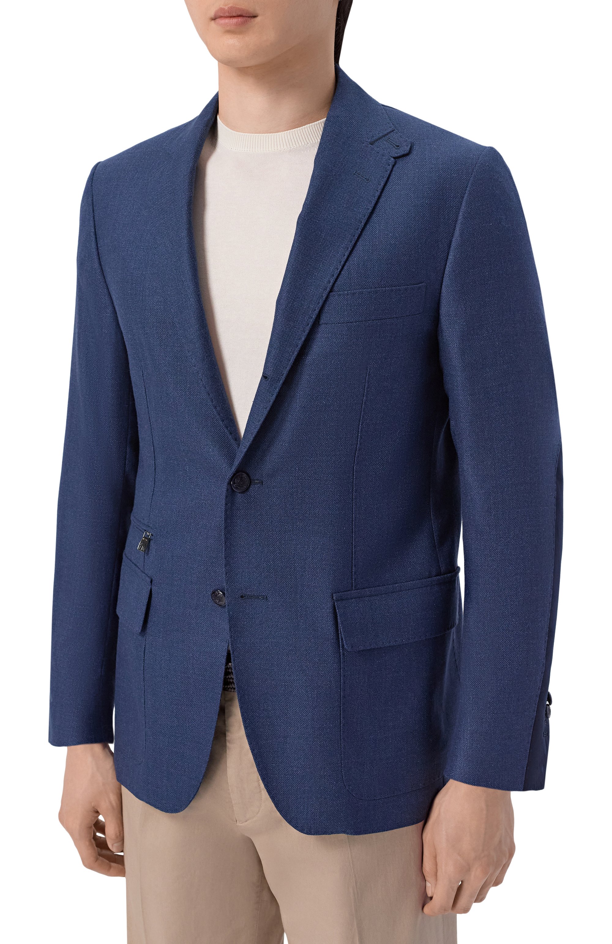 Пиджак из шелка и шерсти CORNELIANI, арт. 27X595/2718266, фото 6