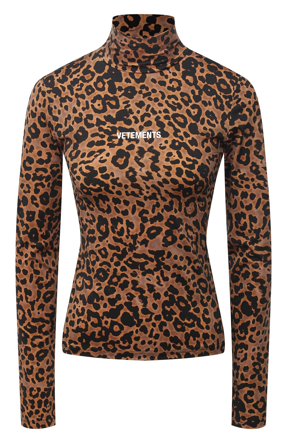 Водолазка VETEMENTS леопардового цвета по цене 38750 руб., арт. WE51TR140L 2605/LE0PARD, фото 1 Водолазка VETEMENTS, арт. WE51TR140L 2605/LE0PARD, фото 1
