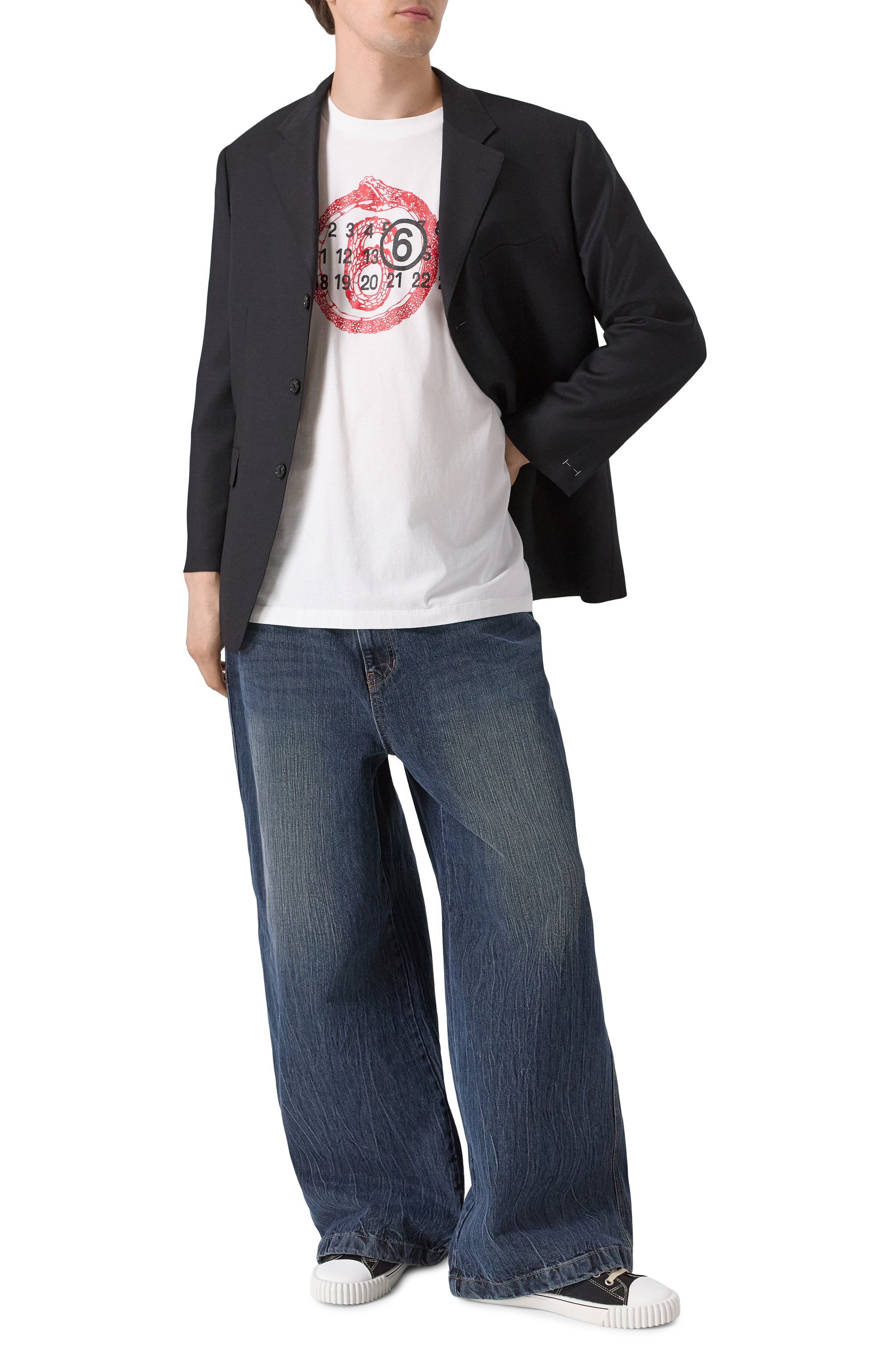 Шерстяной пиджак MAISON MARGIELA, арт. S50BN0536/M35259, фото 2