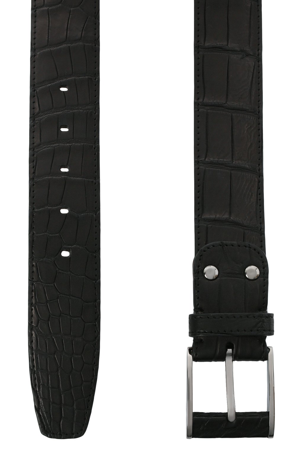 Ремень из кожи крокодила ZILLI, арт. MJL-NADAE-01010/0819/CP0R, фото 2