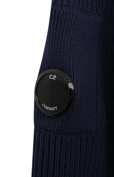 Хлопковый кардиган C.P. COMPANY, арт. CUW004/LHE03/10-14, фото 4