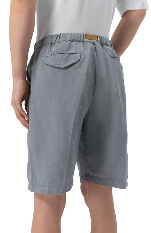 Шорты из лиоцелла и хлопка White Sand 26SU51/80 Серый  26SU51/80 Фото 4