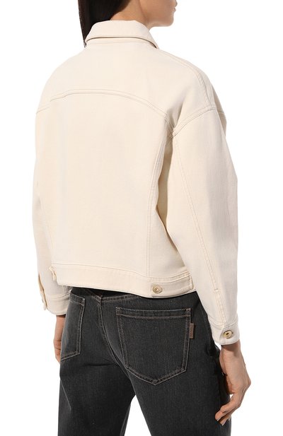 Джинсовая куртка BRUNELLO CUCINELLI, арт. MB0572989P, фото 4