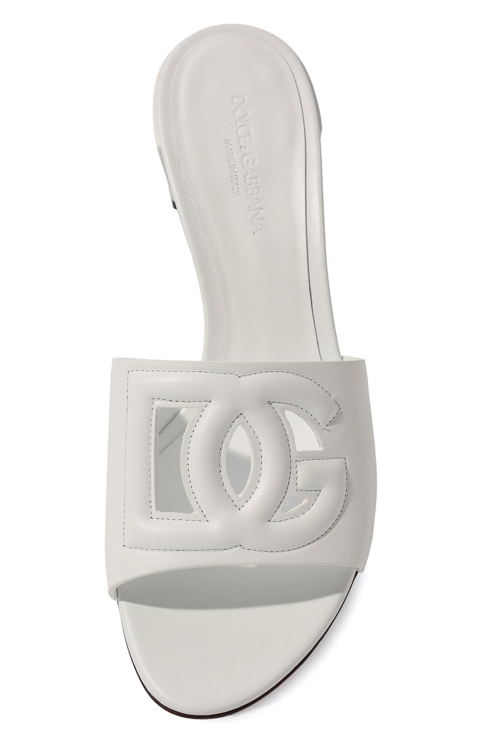 Кожаные мюли bianca DOLCE & GABBANA, арт. CR1139/AY329, фото 6