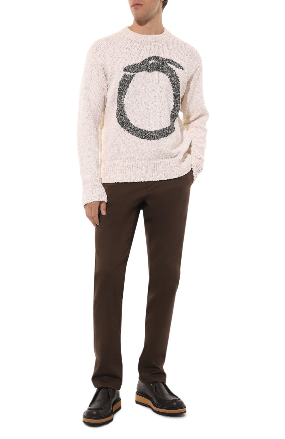 Хлопковые брюки CANALI, арт. V1659/AV04105, фото 2