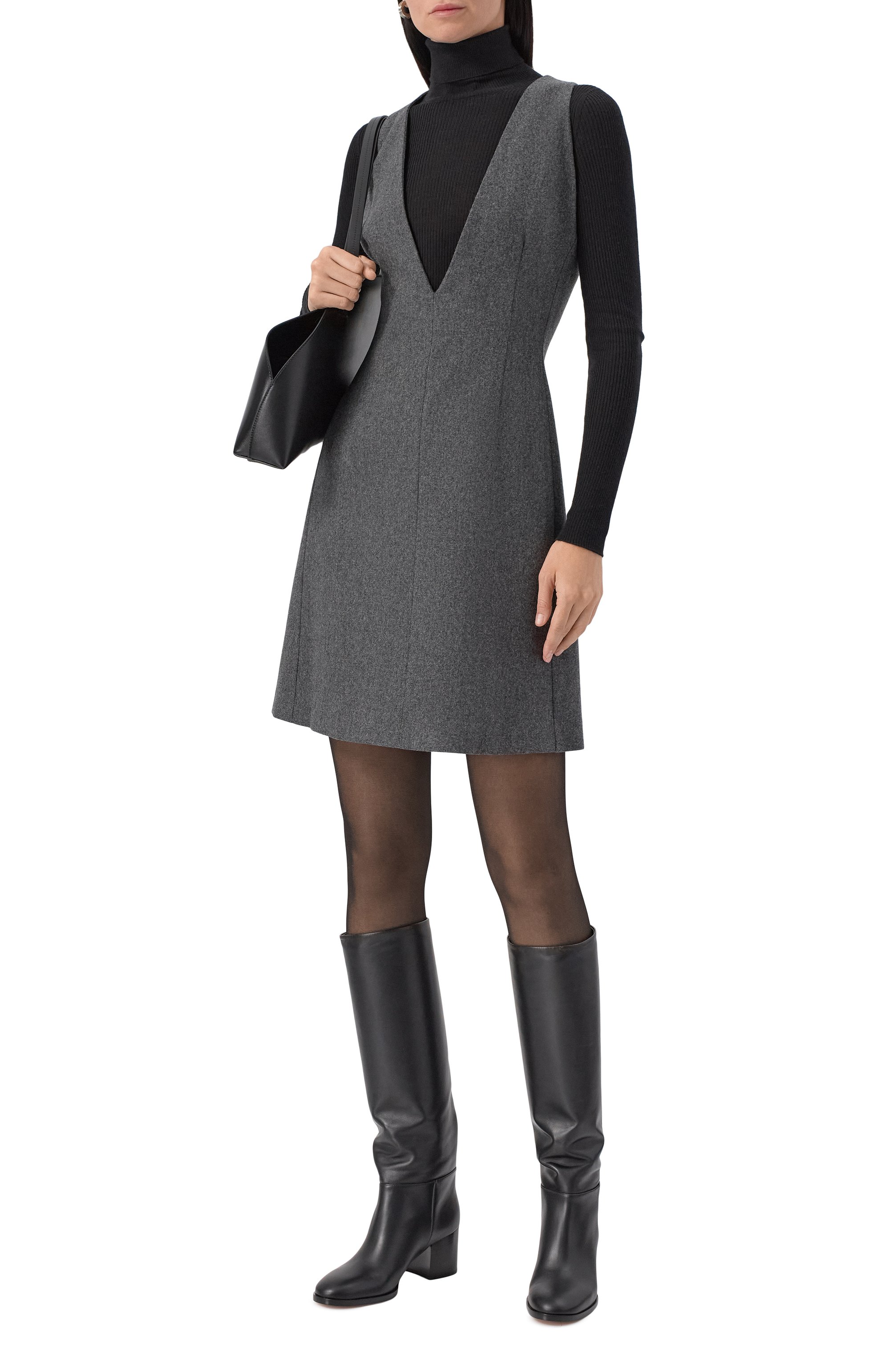 Шерстяное платье LORENA ANTONIAZZI, арт. AB13A/4010, фото 2