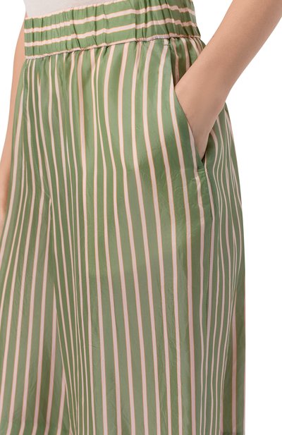 Шорты DRIES VAN NOTEN зеленого цвета по цене 57550 руб., арт. 010912/3274, фото 5 Шорты DRIES VAN NOTEN, арт. 010912/3274, фото 5