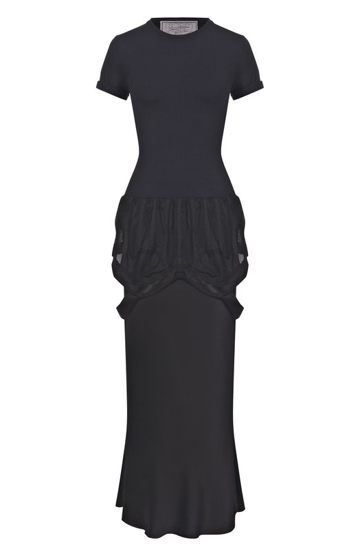 Комбинированное платье Daniil Antsiferov DA_3050.9005.026 Чёрный DA_3050.9005.026