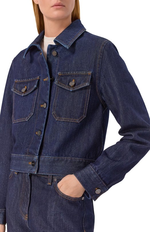 Джинсовая куртка MVST M25.1PW.J001C Синий  M25.1PW.J001C Фото 5