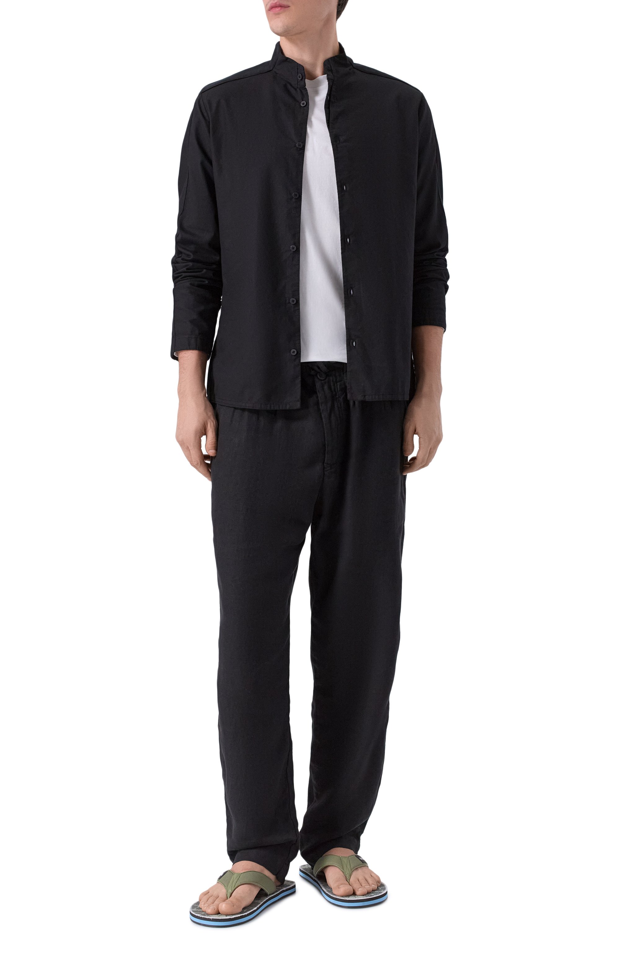 Текстильные шлепанцы sunset BALENCIAGA хаки цвета по цене 49950 руб., арт. 841422/W14S2, фото 2 Текстильные шлепанцы sunset BALENCIAGA, арт. 841422/W14S2, фото 2