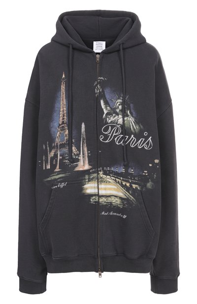 Женский хлопковая толстовка VETEMENTS, арт. ME76ZU242B/1302 M0LLET0N