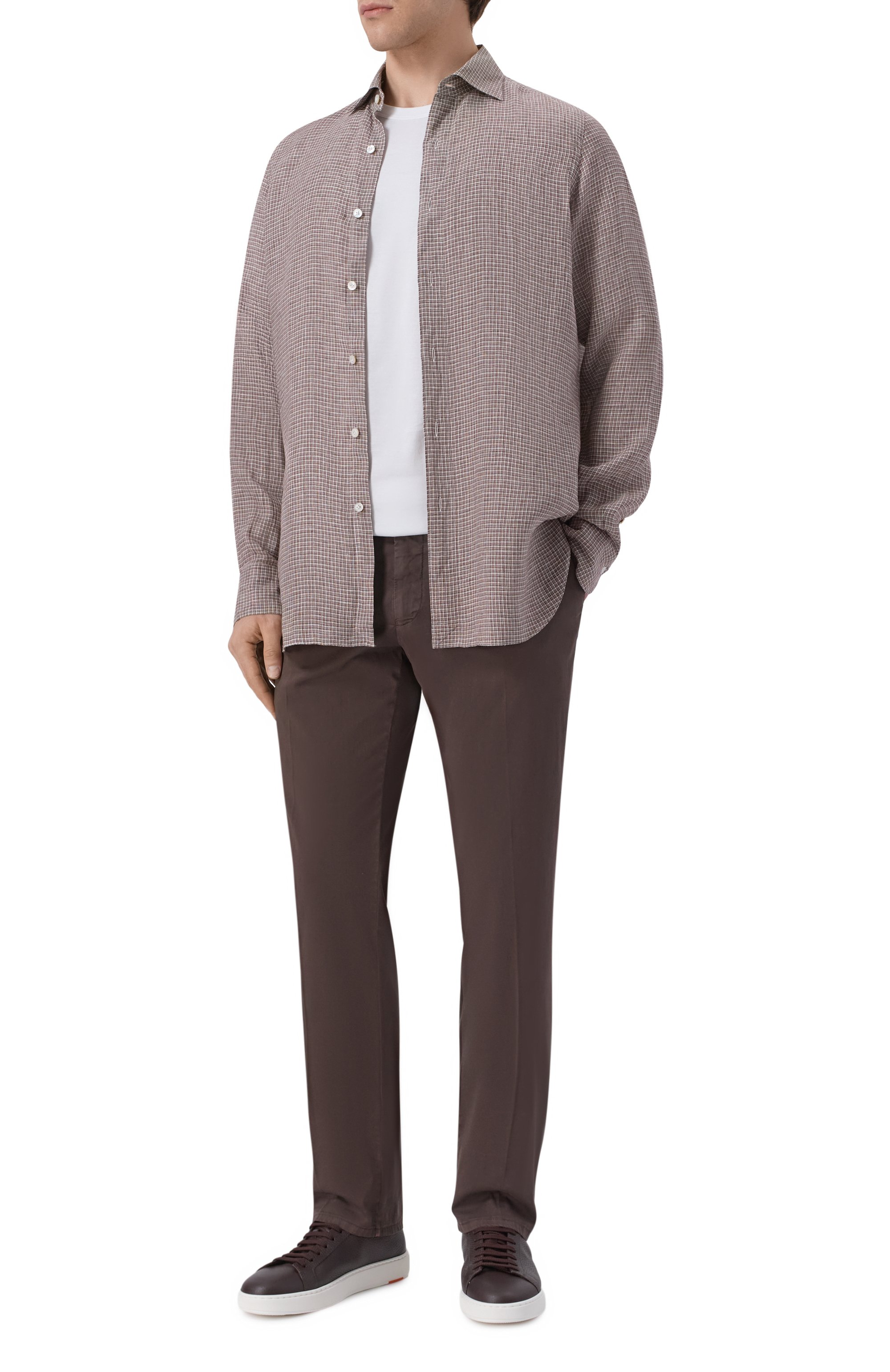 Льняная рубашка FINAMORE 1925, арт. GAETE 1 LUIGI Z L/P6065, фото 2