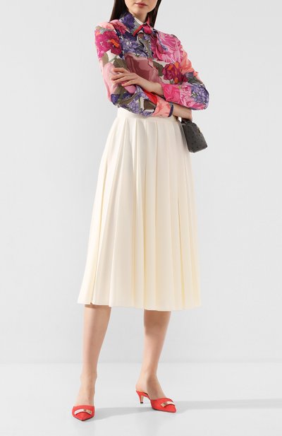 Замшевые мюли  SERGIO ROSSI, арт. A80151-MCAZ01, фото 2