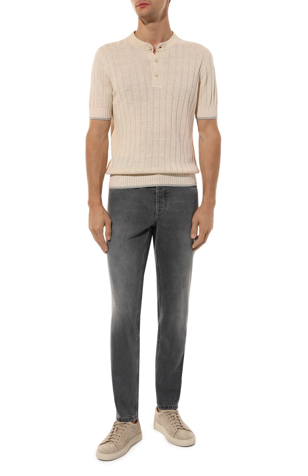 Джинсы traditional fit BRUNELLO CUCINELLI, арт. M240PD3210, фото 2