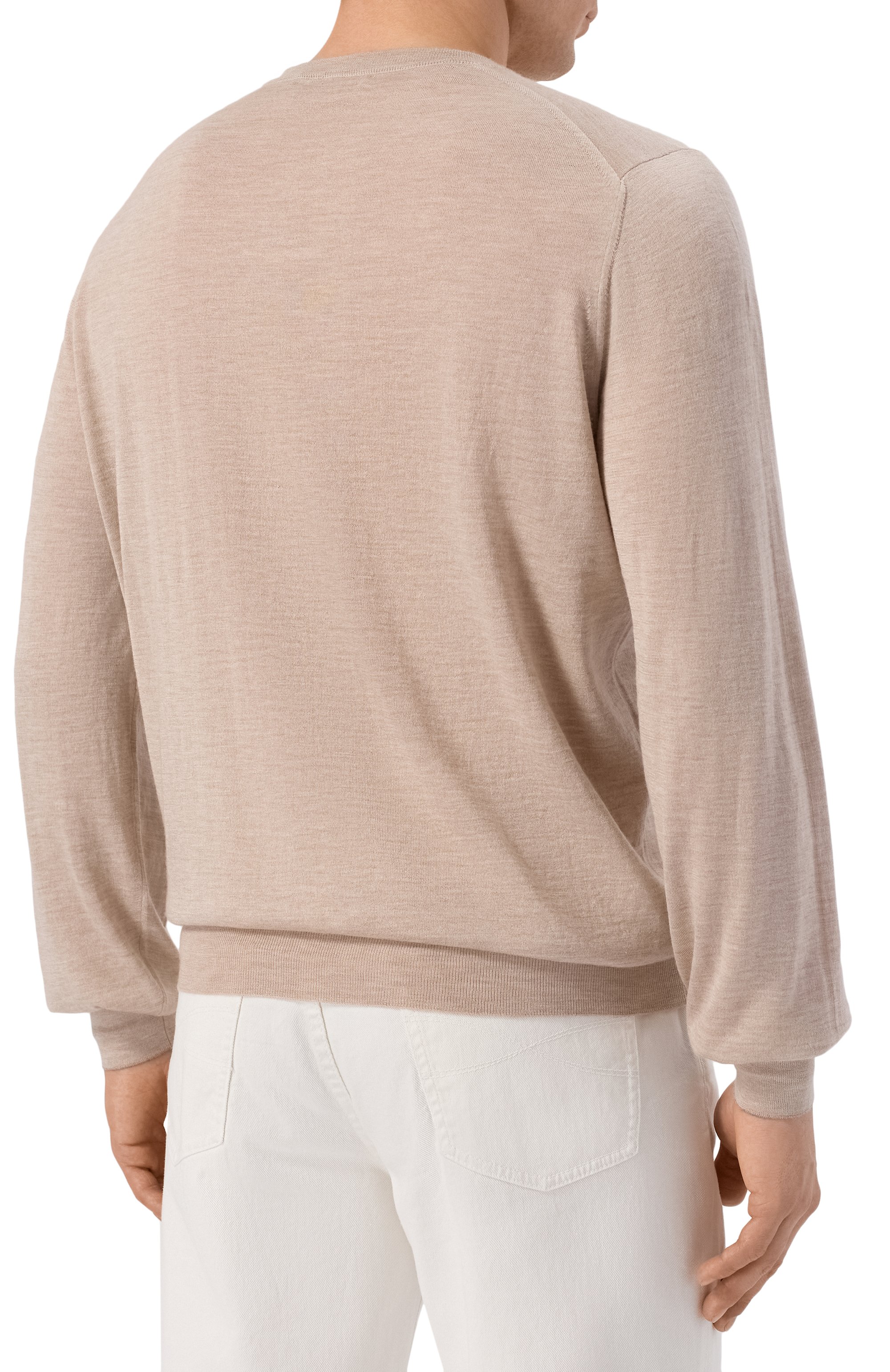 Джемпер из кашемира и шелка BRUNELLO CUCINELLI, арт. M2300100, фото 4