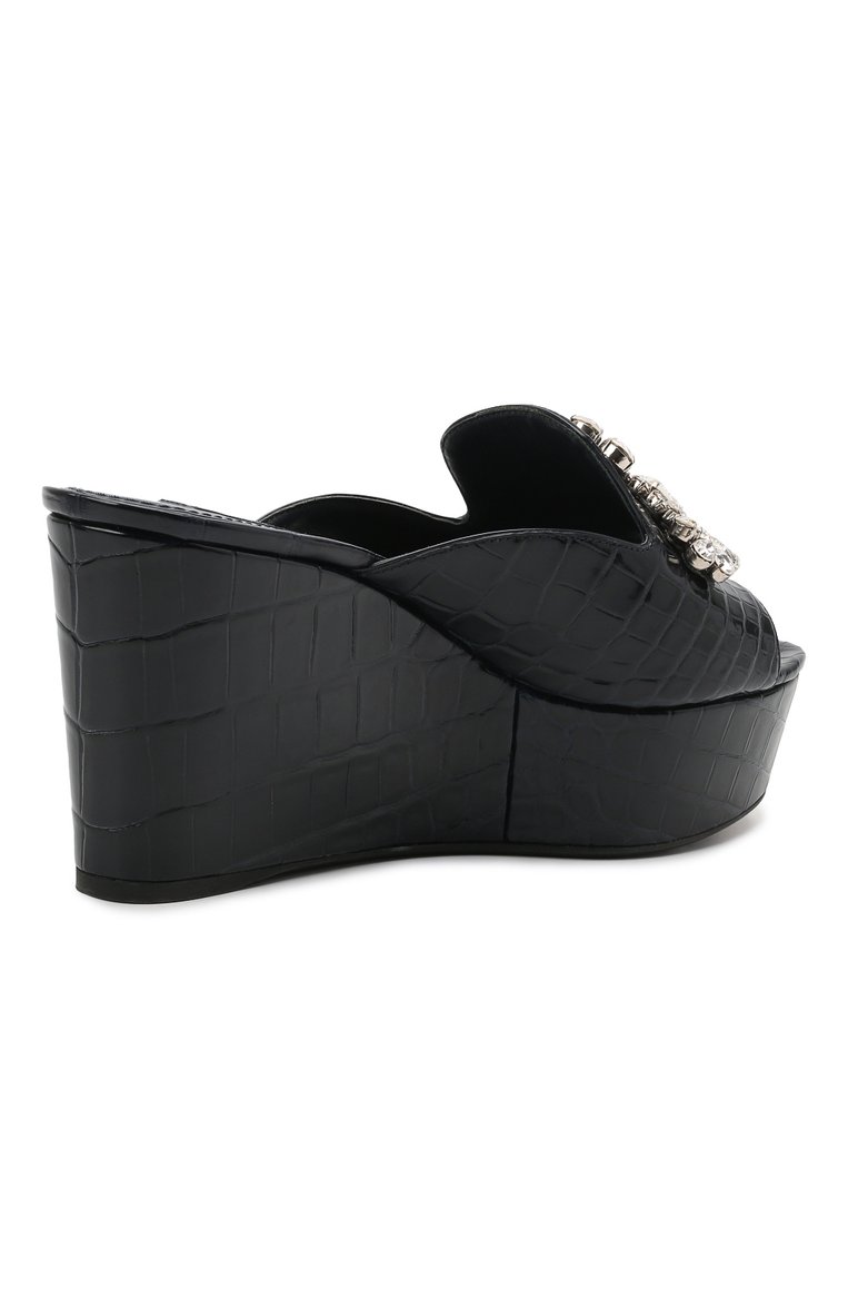 Кожаные сабо bianca DOLCE & GABBANA, арт. CZ0081/C2G15/CNIL, фото 4