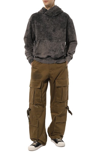 Хлопковое худи DIESEL, арт. A07593/0BVFH, фото 2