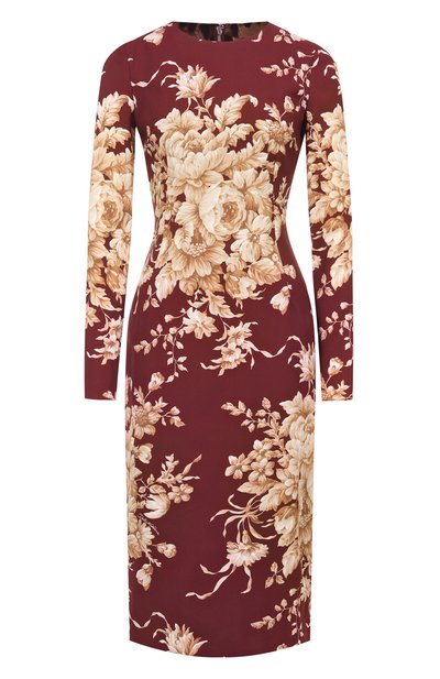 Женское шелковое платье DOLCE & GABBANA, арт. F6GAVT/FSA7Y