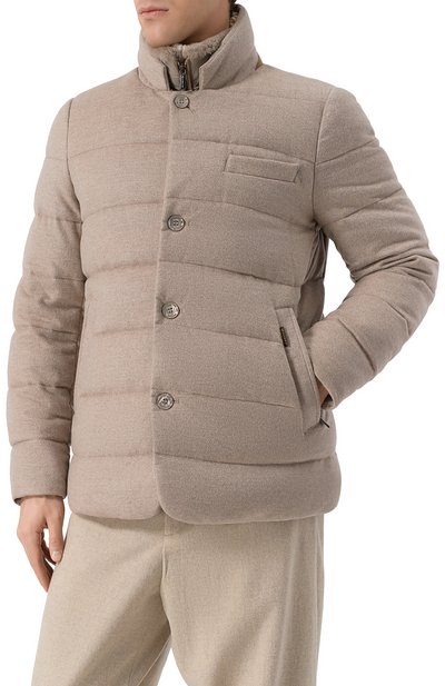 Кашемировый пуховик dalton-dtb с отделкой из норки MOORER, арт. DALT0N/DTB, фото 3