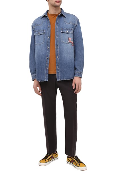 Текстильные кеды tennis 1977 GUCCI, арт. 628709/H9H70, фото 2