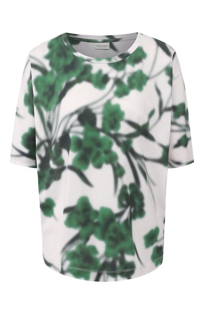 Женский хлопковый топ DRIES VAN NOTEN, арт. 191-31193-7624