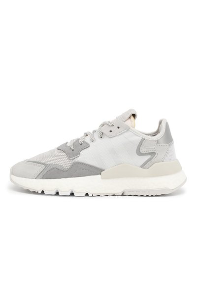 Текстильные кроссовки nite jogger ADIDAS ORIGINALS серого цвета по цене 10990 руб., арт. DA8692, фото 3 Текстильные кроссовки nite jogger ADIDAS ORIGINALS, арт. DA8692, фото 3
