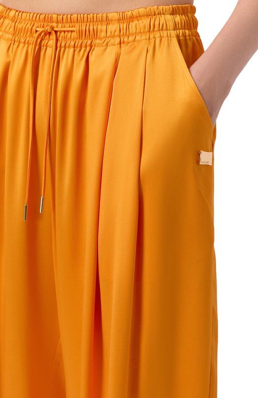 Атласные брюки Daname 326SS3806A Оранжевый  326SS3806A Фото 5