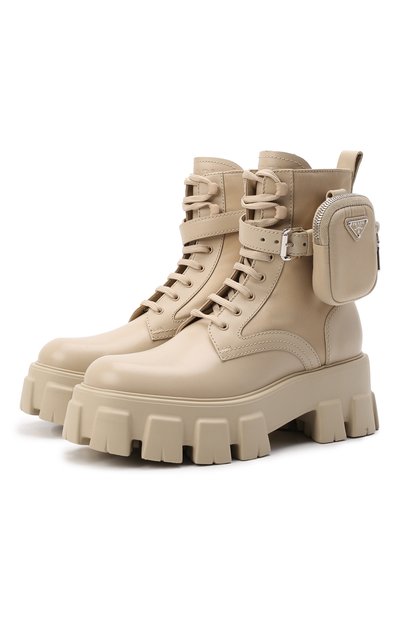 Кожаные ботинки PRADA, арт. 1T255M-3LJS-F0F24-B055, фото 1