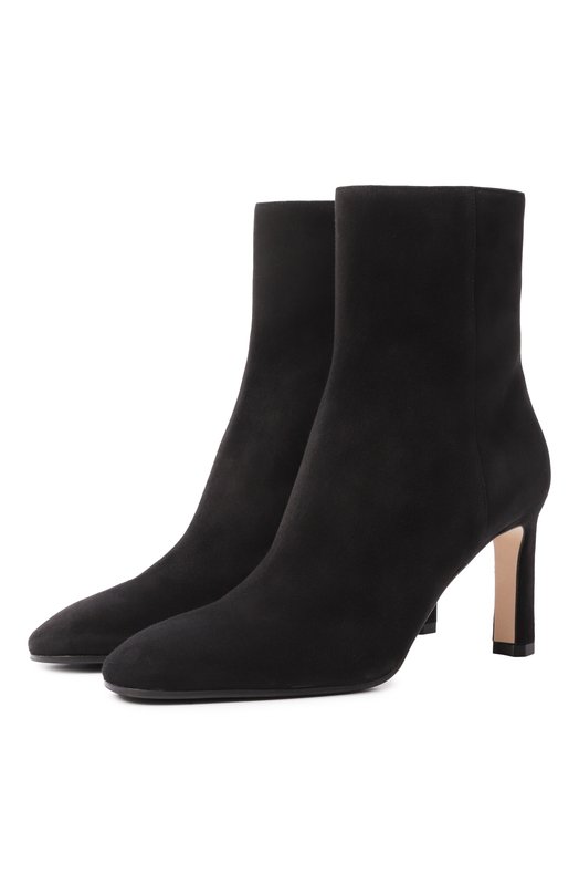 Замшевые ботильоны MVST by Sergio Rossi MVST B15750/MCAZ01 Чёрный B15750/MCAZ01