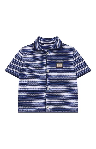 Хлопковая рубашка DOLCE & GABBANA, арт. L4KWG9/JBCF8/2-6