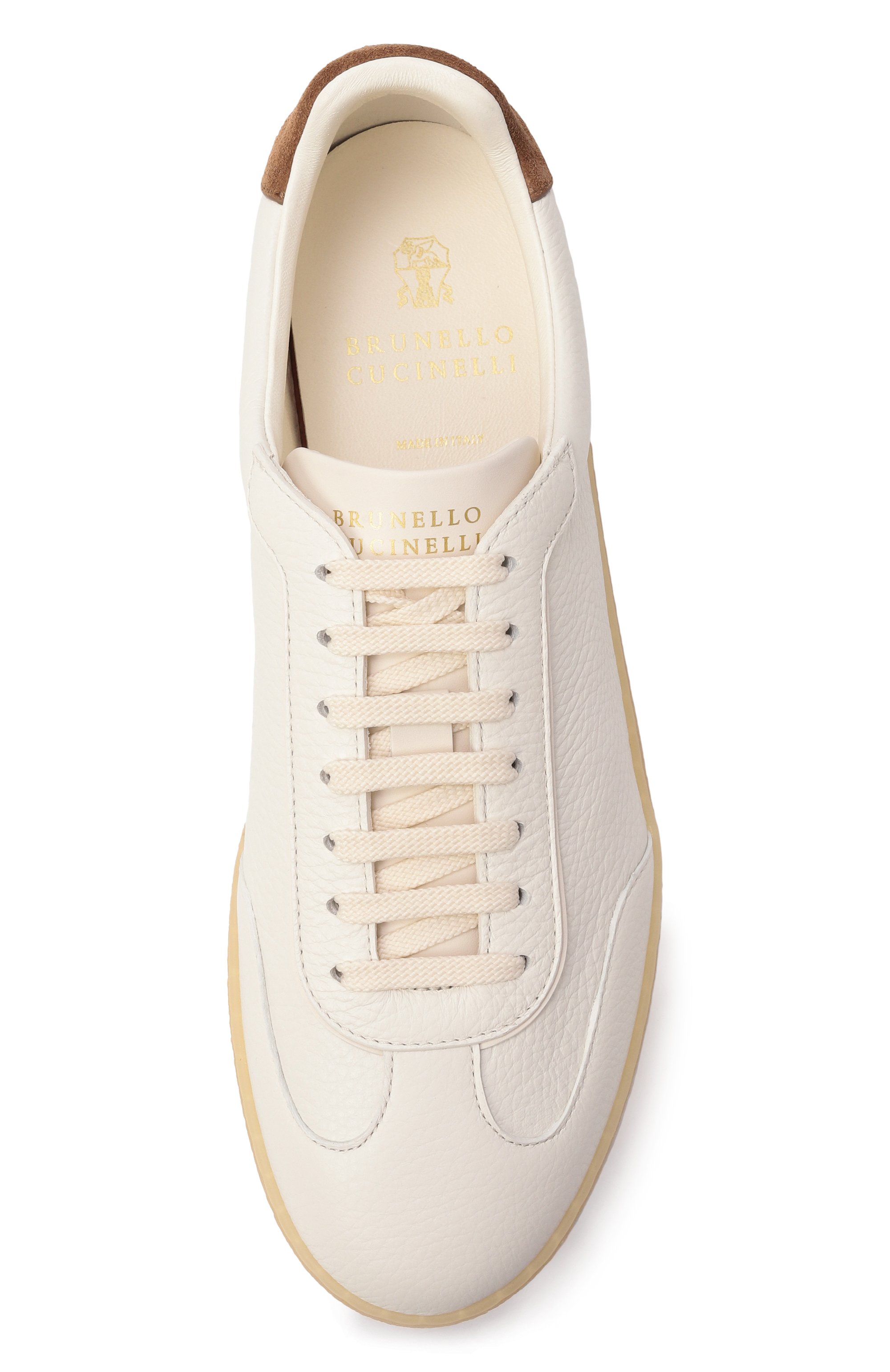 Кожаные кеды BRUNELLO CUCINELLI, арт. MZUKSGJ336, фото 6