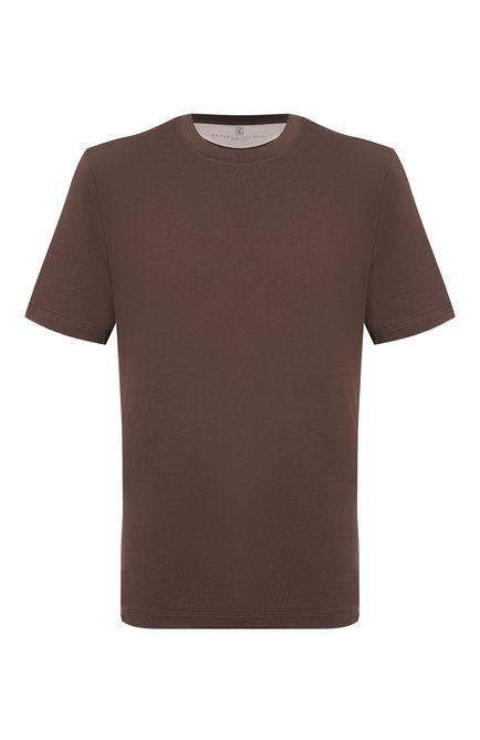 Мужская хлопковая футболка BRUNELLO CUCINELLI, арт. M0B131308